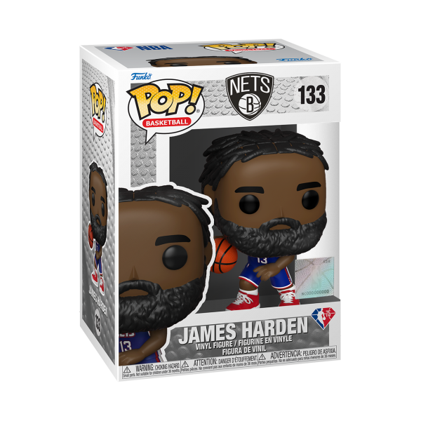 FUNKO POP! - Sports - NBA Brooklyn Nets James Harden #133